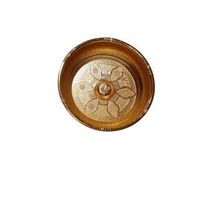 turkish hammam bowl handmade from brass set of 5